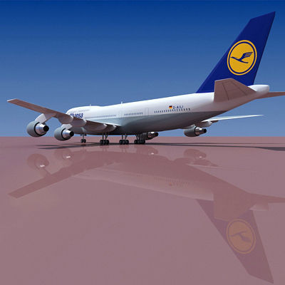 6 Textures for Boeing 3D model_28