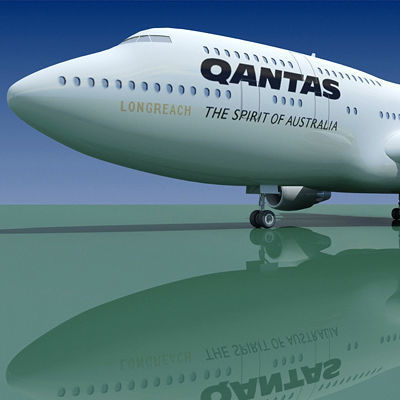 6 Textures for Boeing 3D model_16