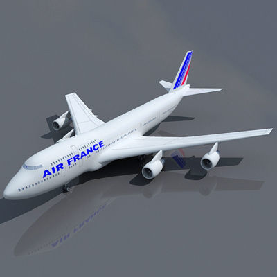 6 Textures for Boeing 3D model_9