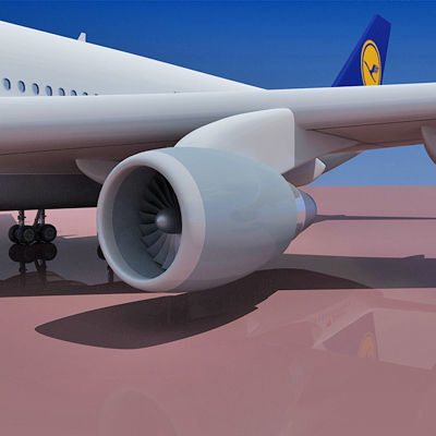 6 Textures for Boeing 3D model_39