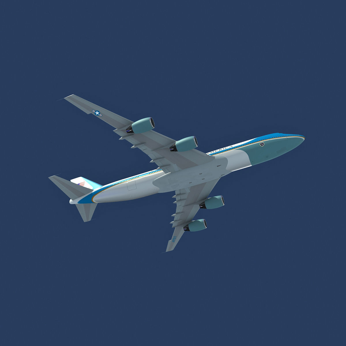 Boeing Air Force One VC-25 3D model_4