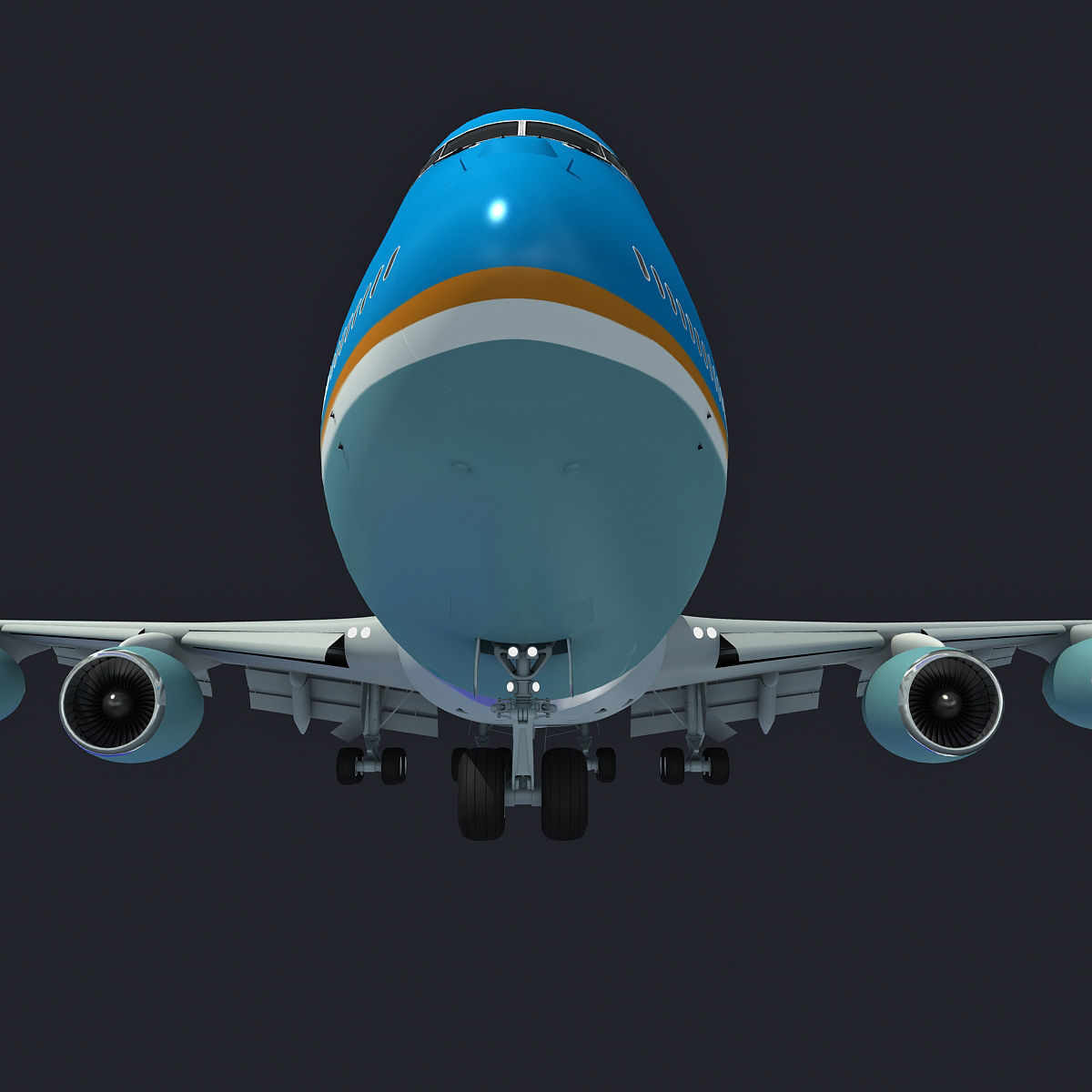 Boeing Air Force One VC-25 3D model_10