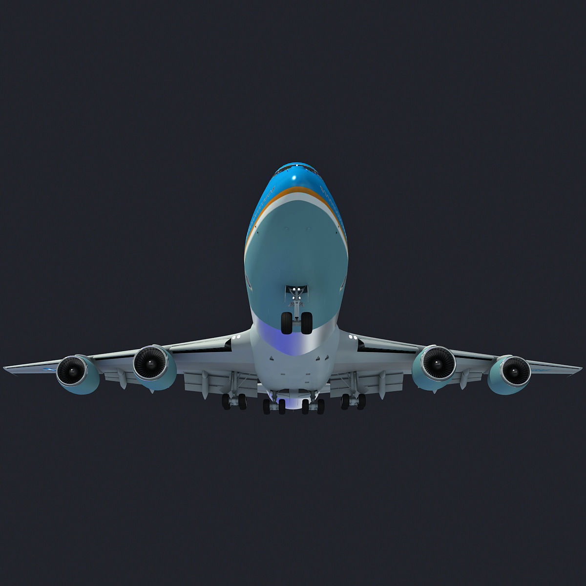 Boeing Air Force One VC-25 3D model_11