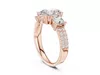 Custom Fine Jewelry Diamond Ring Gold Band STL 3DM 718 3D model 3D ...