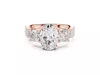 Custom Fine Jewelry Diamond Ring Gold Band STL 3DM 718 3D model 3D ...