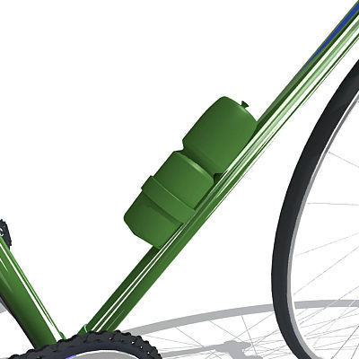 Simple Street Bicycle 3D model_7
