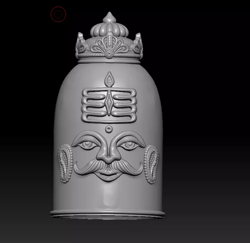 Lord Shiva Mukhalingam 3D print model