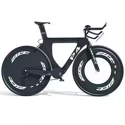 Black Sport Bicycle 3D model