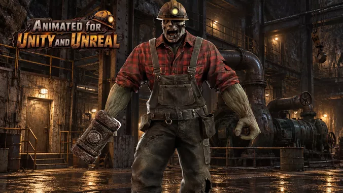 Zombie Miner Juggernaut Seven
