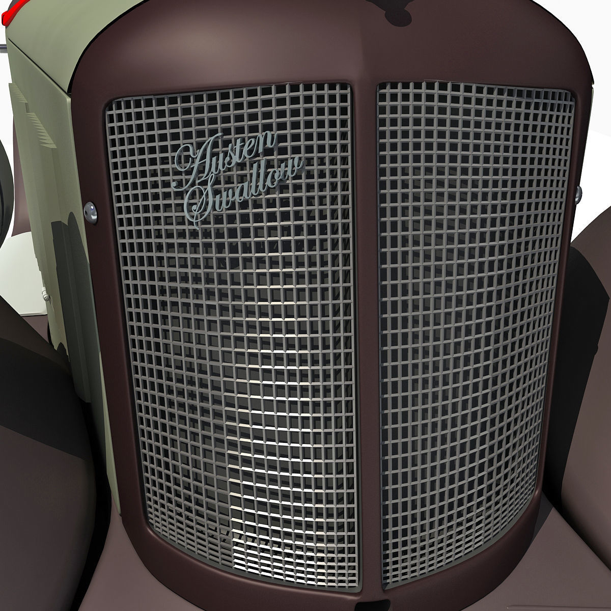 WWII Austin Vehicle 3D model_10