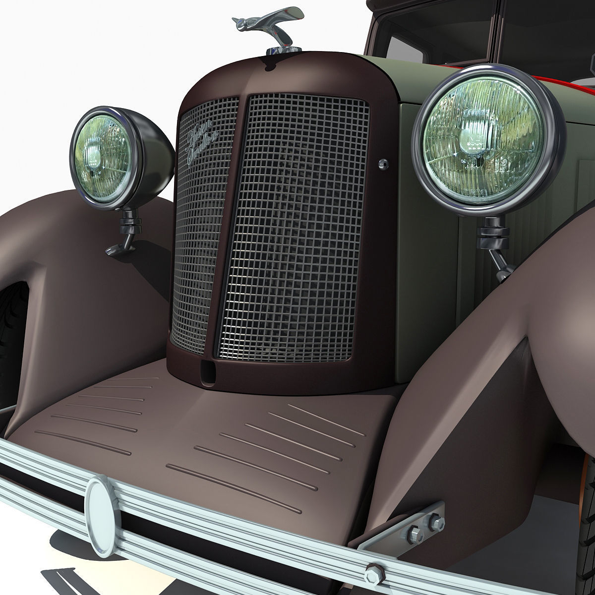 WWII Austin Vehicle 3D model_13