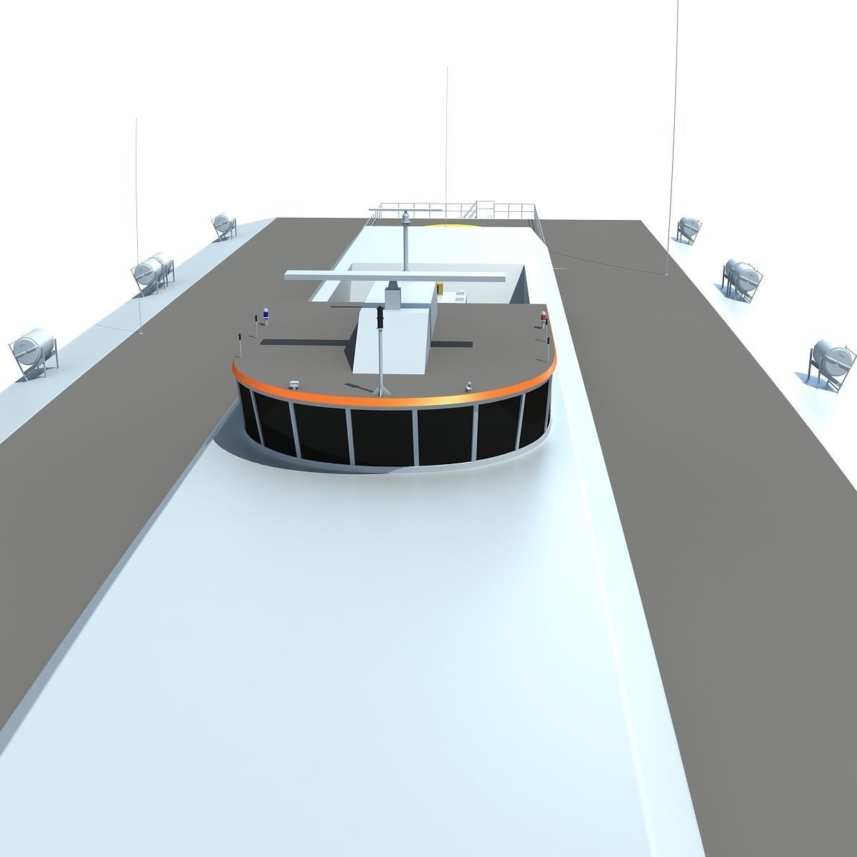 Austal Super Fast Yacht 3D model_9