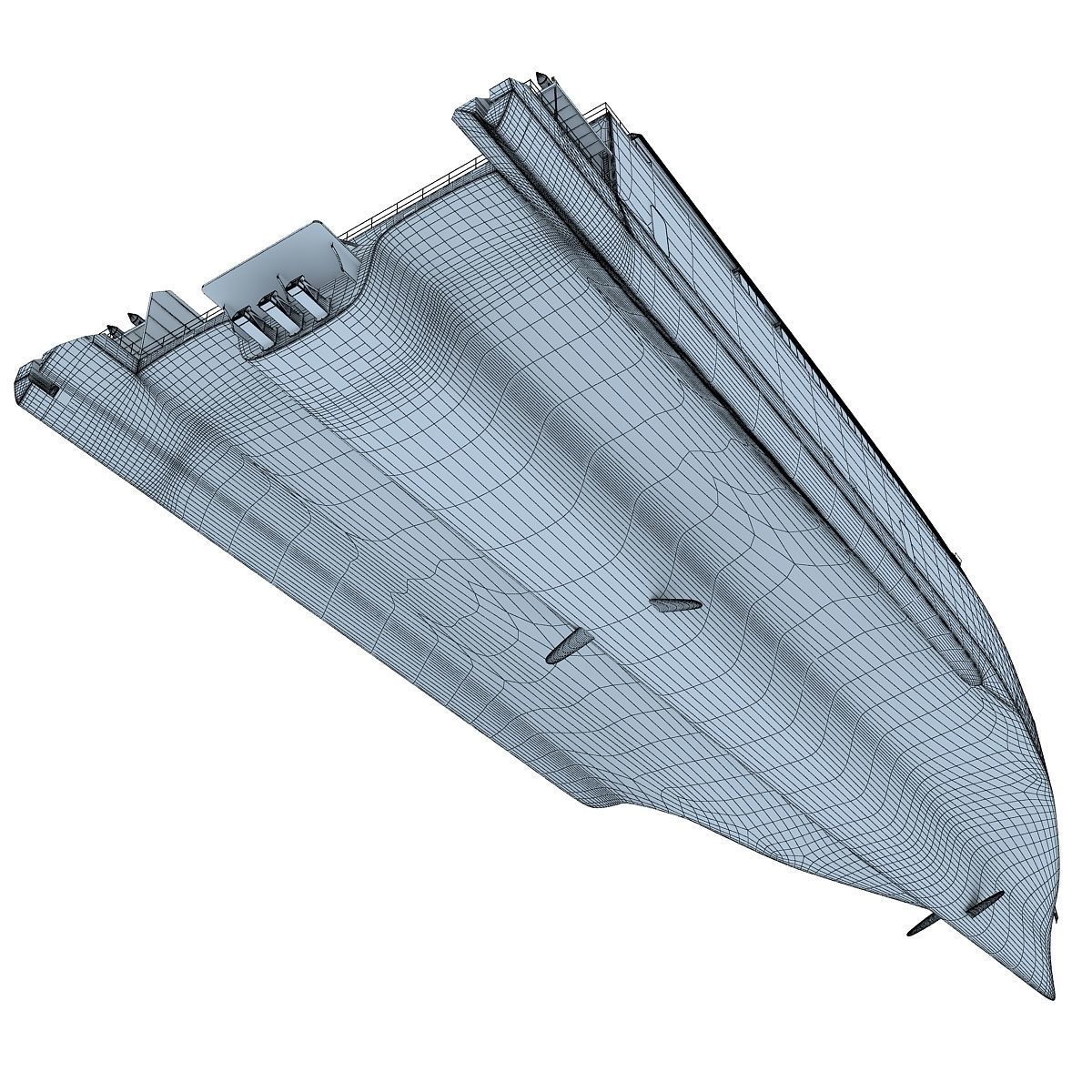Austal Super Fast Yacht 3D model_18