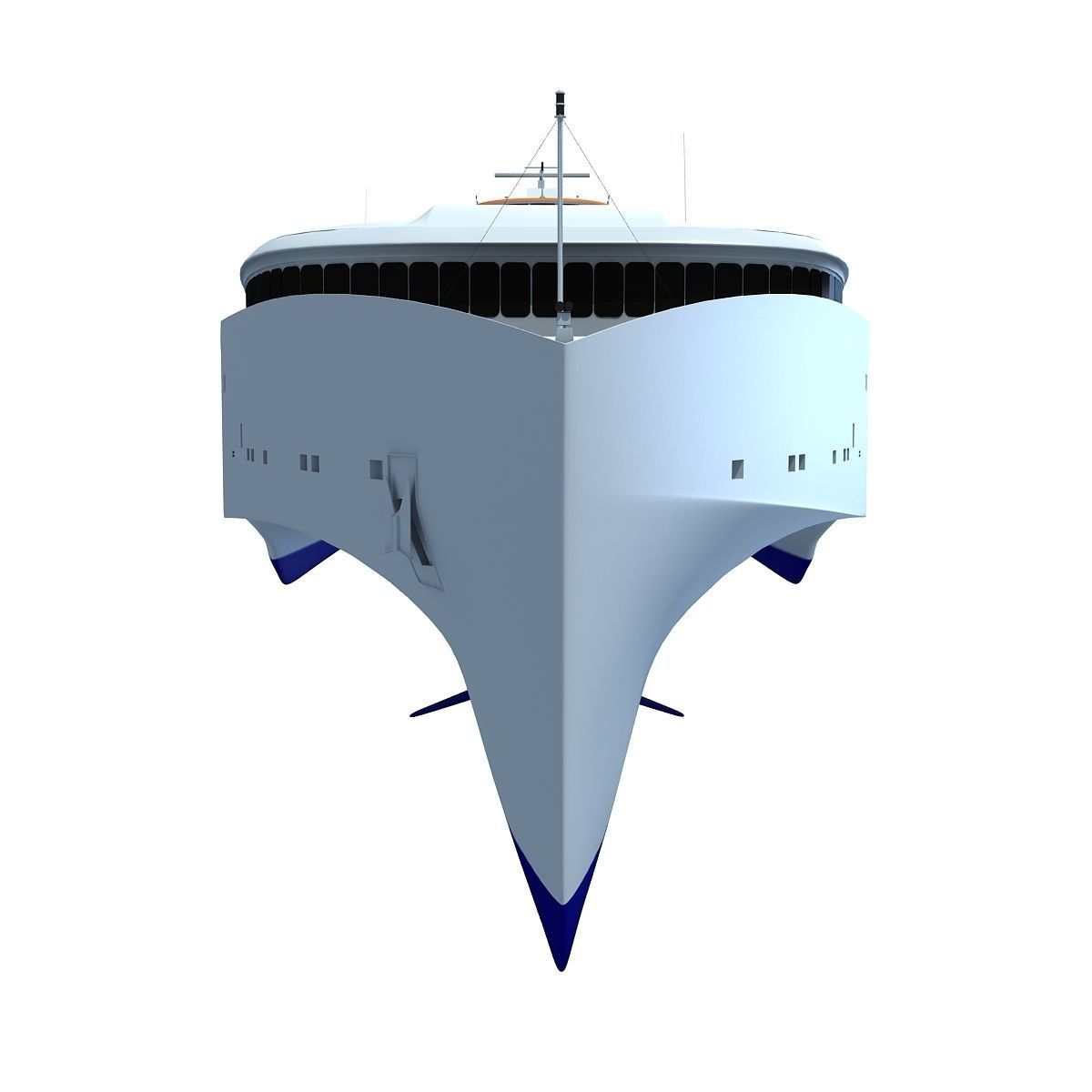 Austal Super Fast Yacht 3D model_5