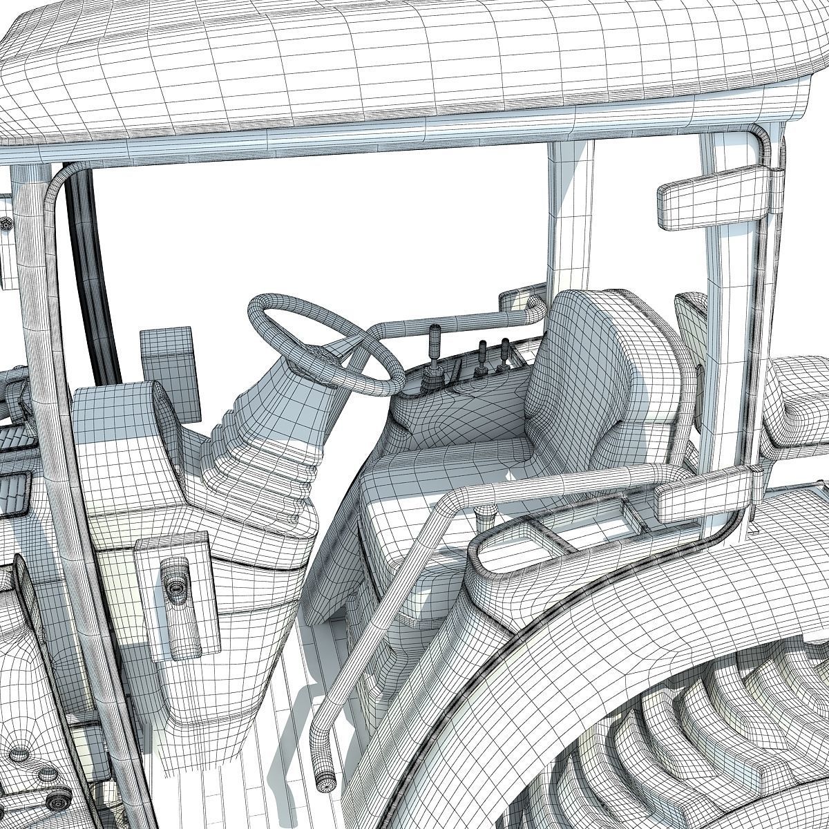 Agriculture Truck 3D model_20