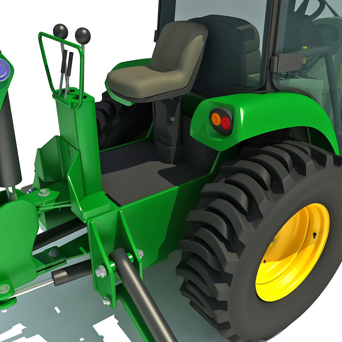 Agriculture Truck 3D model_14