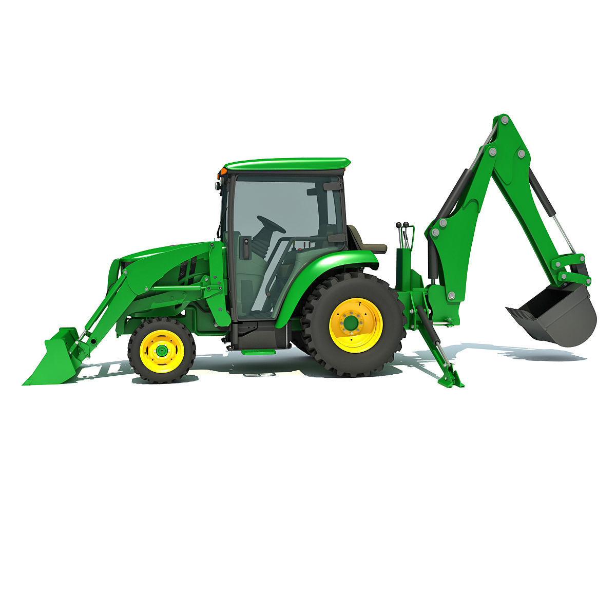 Agriculture Truck 3D model_4