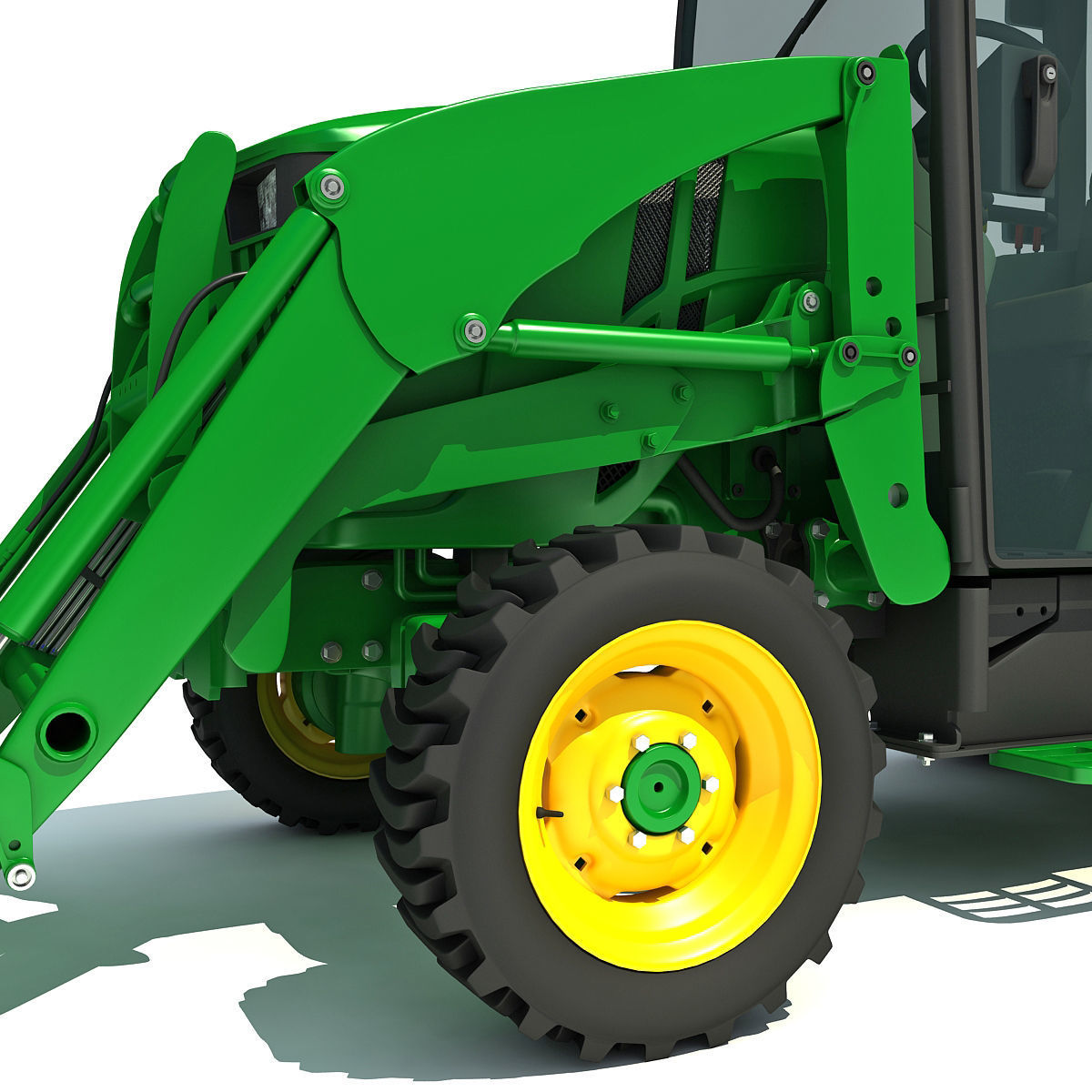 Agriculture Truck 3D model_10