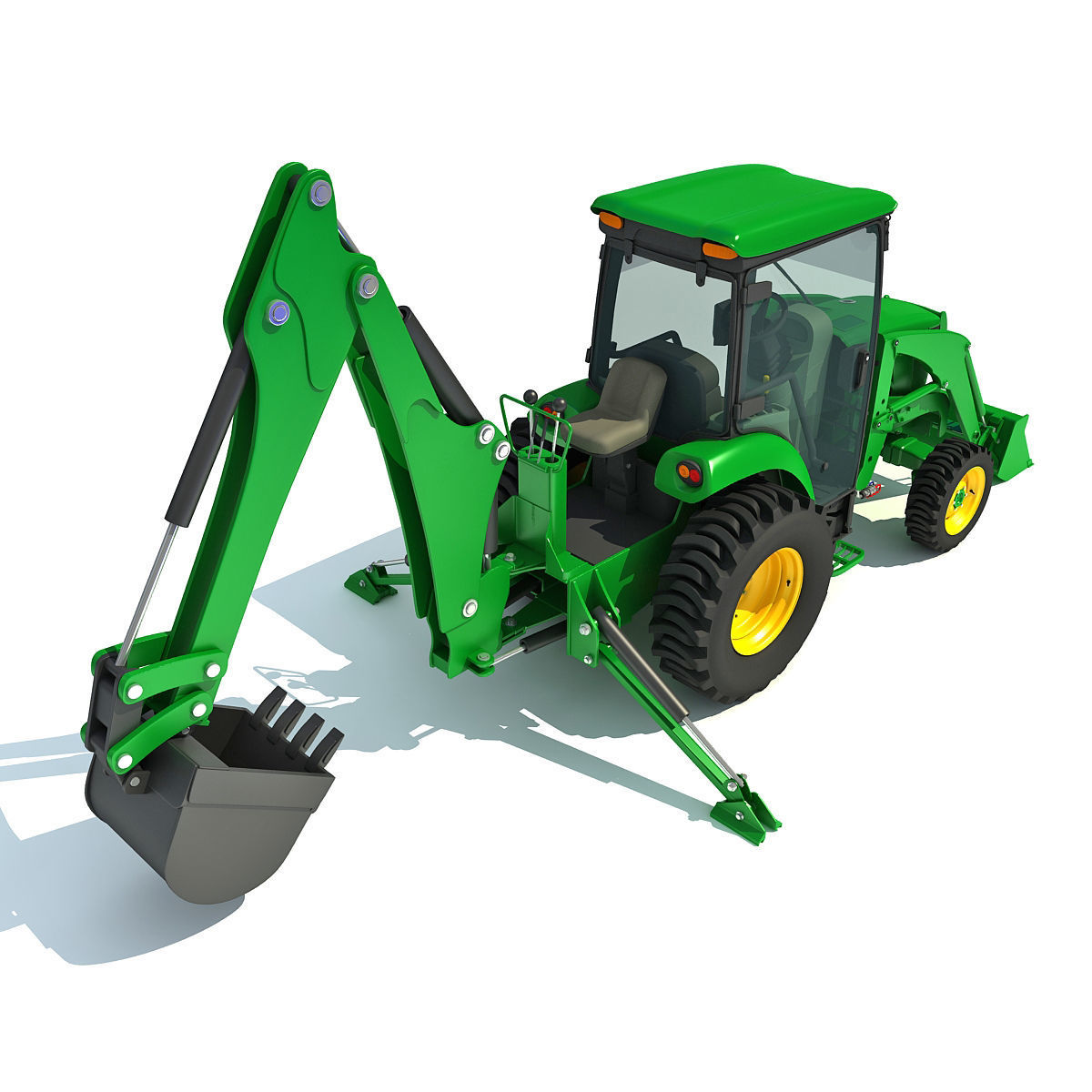 Agriculture Truck 3D model_5