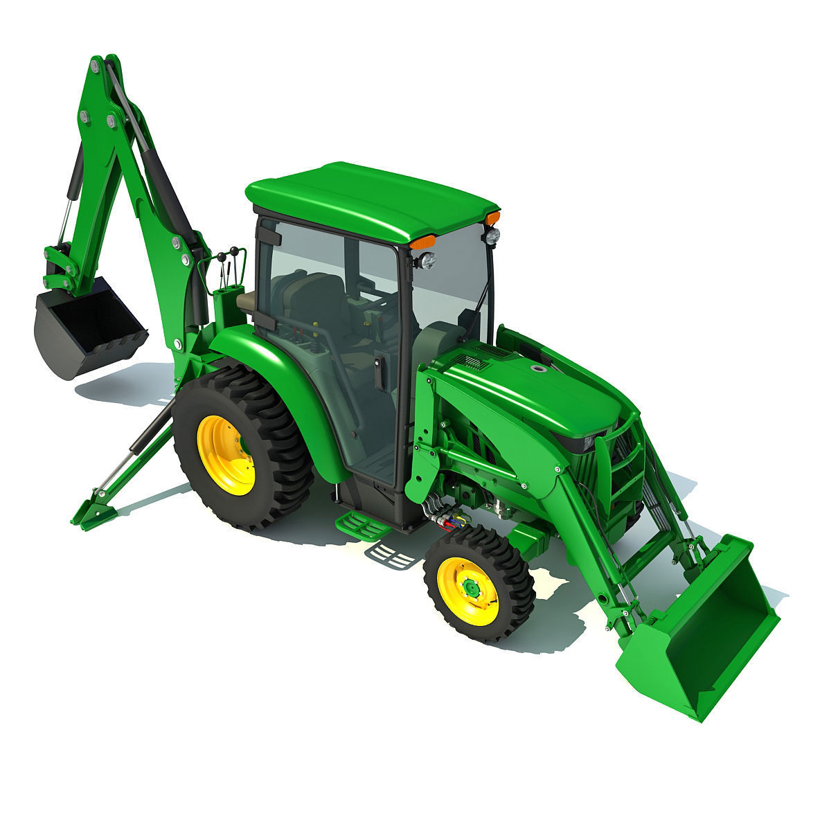 Agriculture Truck 3D model_1