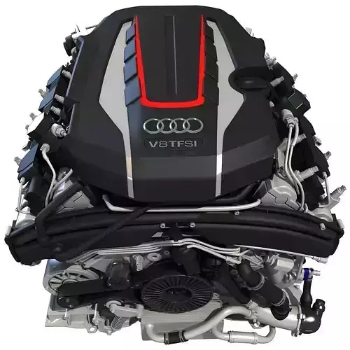 Audi Engine 3D model