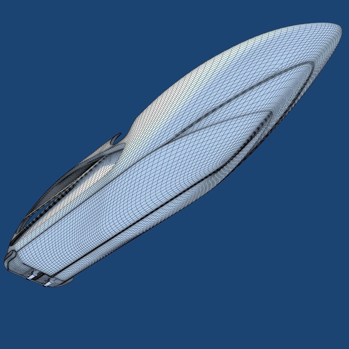 Luxury Sport Yacht 3D model_18