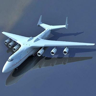 Antonov Jet and Bomber Models 3D model_25