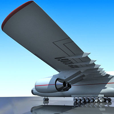 Antonov Jet and Bomber Models 3D model_66