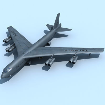 Antonov Jet and Bomber Models 3D model_3