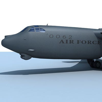 Antonov Jet and Bomber Models 3D model_33