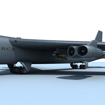 Antonov Jet and Bomber Models 3D model_45