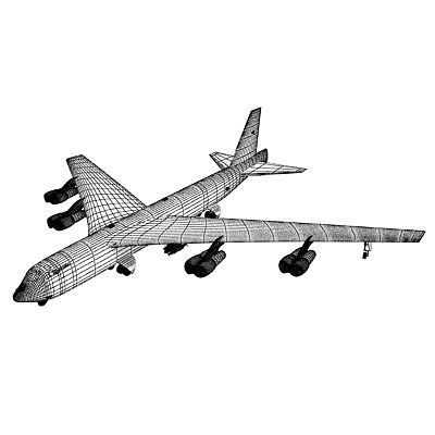 Antonov Jet and Bomber Models 3D model_46