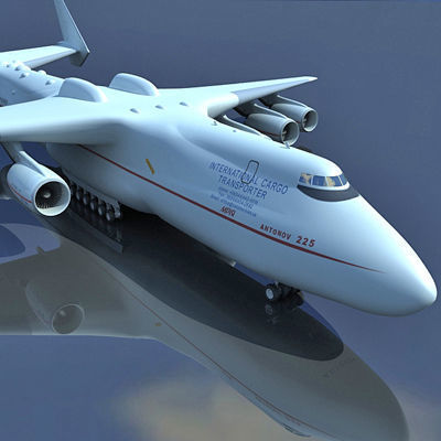 Antonov Jet and Bomber Models 3D model_24