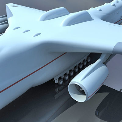 Antonov Jet and Bomber Models 3D model_70