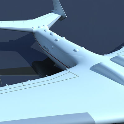 Antonov Jet and Bomber Models 3D model_32