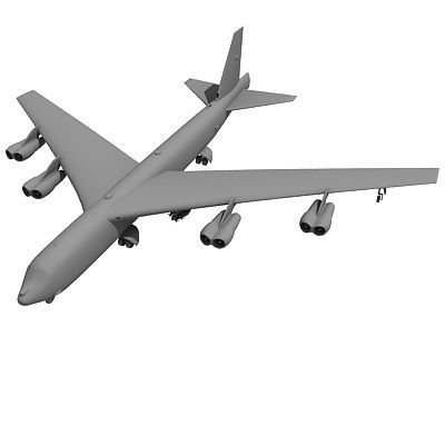 Antonov Jet and Bomber Models 3D model_21