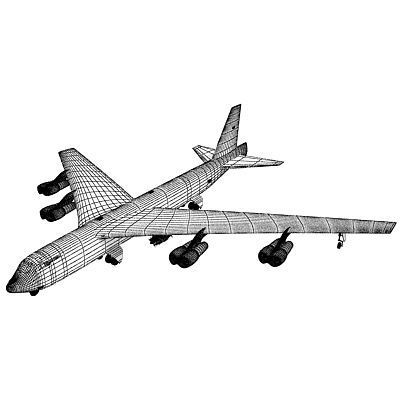 Antonov Jet and Bomber Models 3D model_47