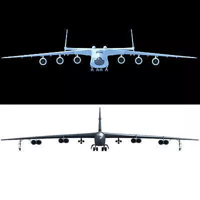 Antonov Jet and Bomber Models 3D model_0