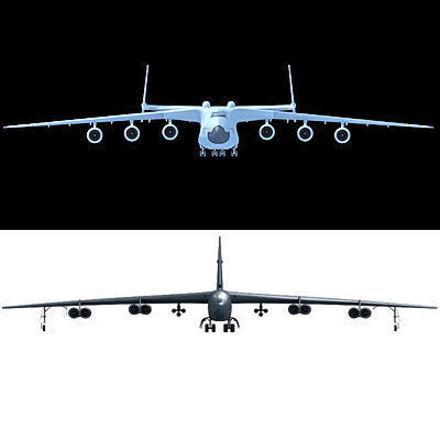 Antonov Jet and Bomber Models 3D model