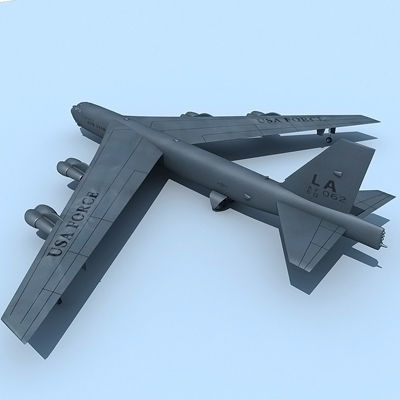 Antonov Jet and Bomber Models 3D model_8