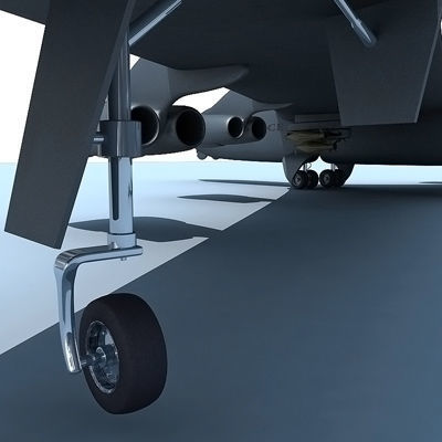 Antonov Jet and Bomber Models 3D model_60