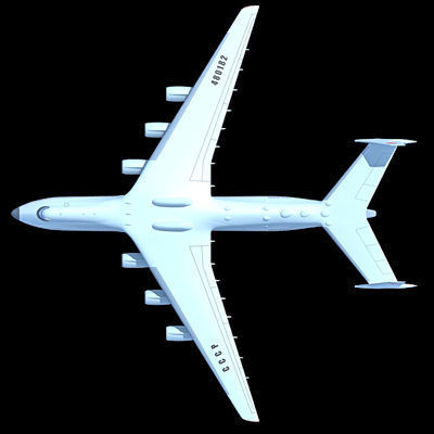 Antonov Jet and Bomber Models 3D model_1