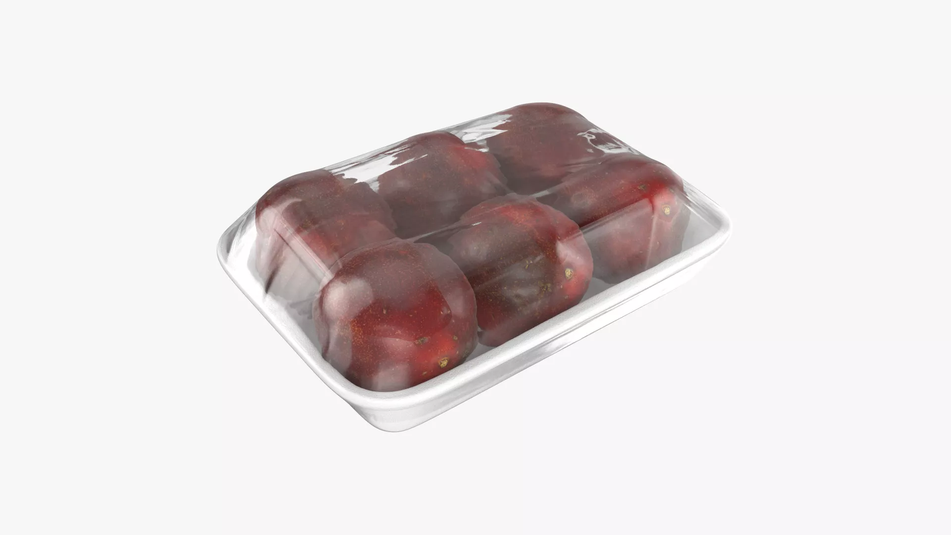 Passion Fruit Wrapped Package Low-poly 3D model