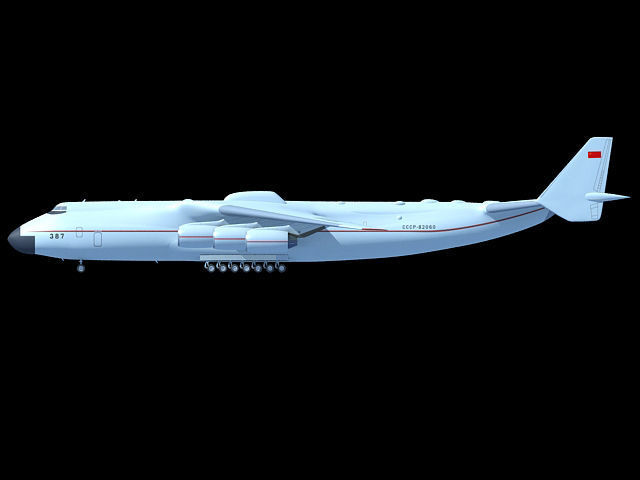 CCCP Antonov An-225  3D model_4