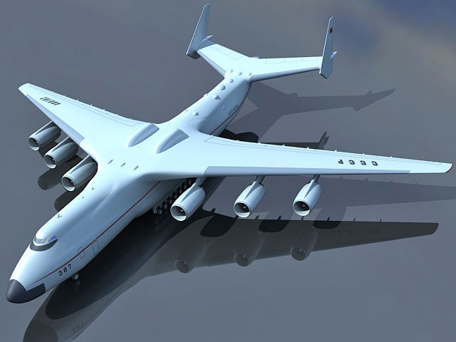 CCCP Antonov An-225  3D model