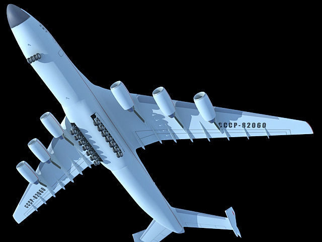 CCCP Antonov An-225  3D model_7