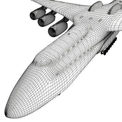 CCCP Antonov An-225  3D model_22