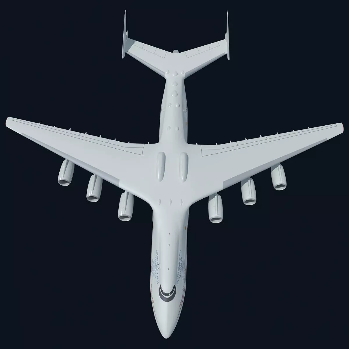 Antonov AN-225 3D model