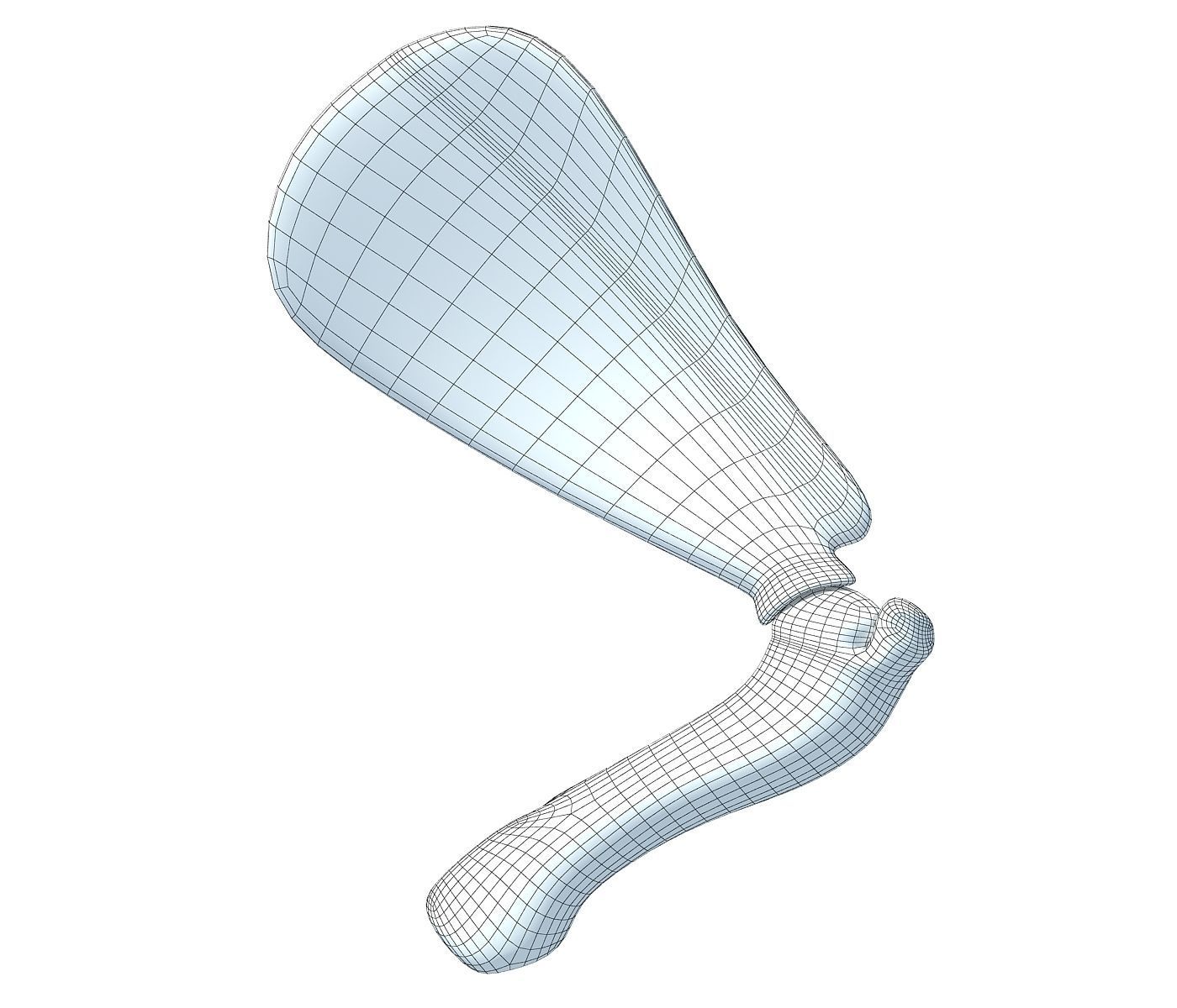 Animal Scapula Upper Bone 3D model_5