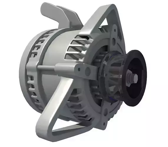 Automobile Alternator 3D model